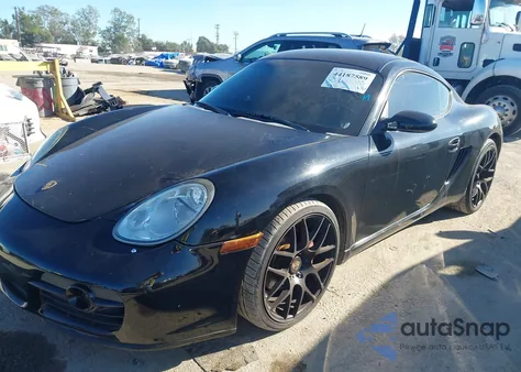 2006 Porsche Cayman S from USA, damaged, VIN WP0AB29846U783070